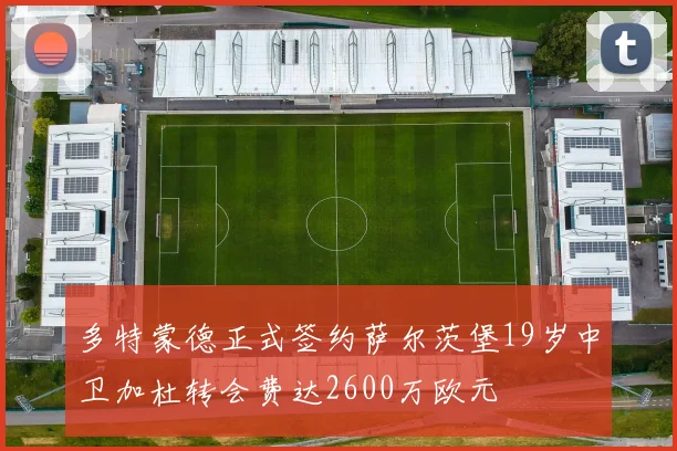 多特蒙德正式签约萨尔茨堡19岁中卫加杜转会费达2600万欧元